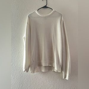 White sweater